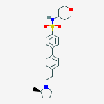 [1,1'-Biphenyl]-4-sulfonamide, 4'-[2-[(2R)-2-methyl-1-pyrrolidinyl]ethyl]-N-(tetrahydro-2H-pyran-4-yl)-