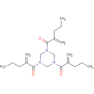 1,3,5-Triazine, hexahydro-1,3,5-tris(2-methylene-1-oxopentyl)-