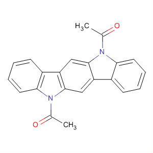 Indolo[3,2-b]carbazole, 5,11-diacetyl-5,11-dihydro-