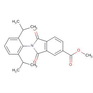 1H-Isoindole-5-carboxylic acid,2-[2,6-bis(1-methylethyl)phenyl]-2,3-dihydro-1,3-dioxo-, methyl ester
