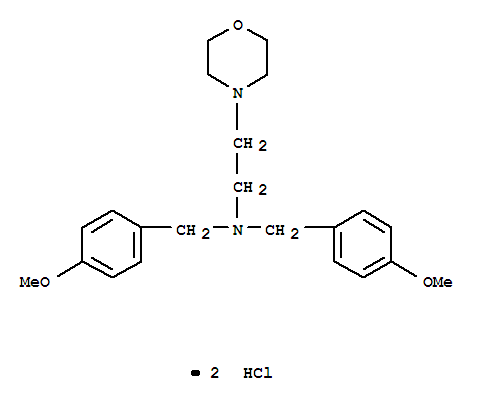 N,N-bis(4-methoxybenzyl)-2-morpholin-4-ylethanamine dihydrochloride