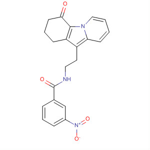 Benzamide,3-nitro-N-[2-(6,7,8,9-tetrahydro-6-oxopyrido[1,2-a]indol-10-yl)ethyl]-