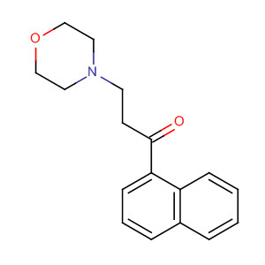 1-Propanone, 3-(4-morpholinyl)-1-(1-naphthalenyl)-