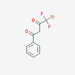 4-Bromo-4,4-difluoro-1-phenyl-1,3-butanedione