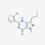 5-(2-bromothiophen-3-yl)-1-methyl-3-propyl-4h-pyrazolo[4,3-d]pyrimidin-7-one