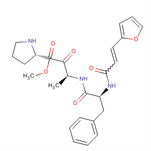L-Proline,1-[N-[N-[3-(2-furanyl)-1-oxo-2-propenyl]-L-phenylalanyl]-L-alanyl]-, methylester