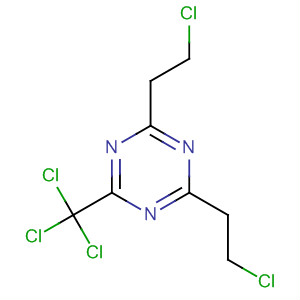 1,3,5-Triazine, 2,4-bis(2-chloroethyl)-6-(trichloromethyl)-