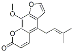 6-Hydroxy-7-methoxy-4-(3-methyl-2-butenyl)-5-benzofuranacrylic acid δ-lactone