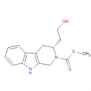 2H-Pyrido[3,4-b]indole-2-carbodithioic acid,1,3,4,9-tetrahydro-3-(2-hydroxyethyl)-, methyl ester, (R)-