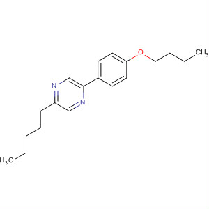 Pyrazine, 2-(4-butoxyphenyl)-5-pentyl-