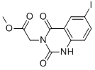 3(2H)-QUINAZOLINEACETIC ACID, 1,4-DIHYDRO-6-IODO-2,4-DIOXO-, METHYL ESTER