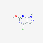 1H-Pyrazolo[3,4-d]pyrimidin-4-amine, 3-(methylthio)-N-(1-phenylethyl)-