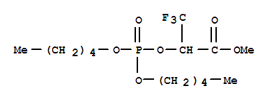 methyl 2-{[bis(pentyloxy)phosphoryl]oxy}-3,3,3-trifluoropropanoate