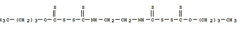 1-{[(4E,8E)-4,9-disulfanyl-12-thioxo-13-oxa-2,3,10,11-tetrathia-5,8-diazaheptadeca-4,8-dienethioyl]oxy}butane
