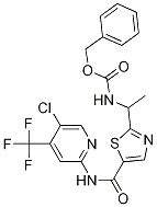 CarbaMic acid, N-[1-[5-[[[5-chloro-4-(trifluoroMethyl)-2-pyridinyl]aMino]carbonyl]-2-thiazolyl]ethyl]-, phenylMethyl ester