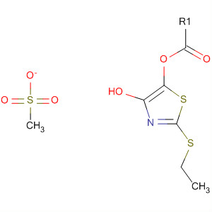 4-Thiazolol, 2-(ethylthio)-, methanesulfonate (ester)