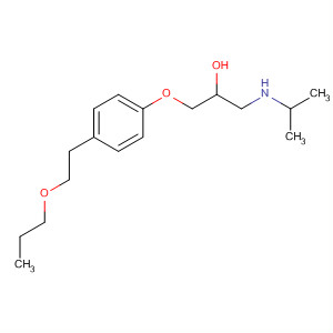 2-Propanol, 1-[(1-methylethyl)amino]-3-[4-(2-propoxyethyl)phenoxy]-