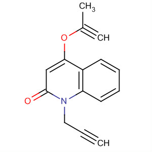 2(1H)-Quinolinone, 1-(2-propynyl)-4-(2-propynyloxy)-