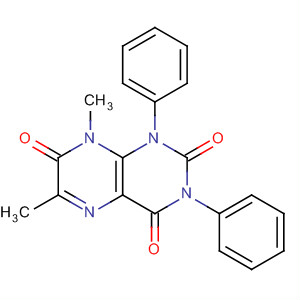 2,4,7(1H,3H,8H)-Pteridinetrione, 6,8-dimethyl-1,3-diphenyl-