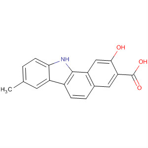 11H-Benzo[a]carbazole-3-carboxylic acid, 2-hydroxy-8-methyl-