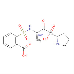 L-Proline, 1-[N-[(2-carboxyphenyl)sulfonyl]-DL-alanyl]-