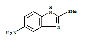 1H-Benzimidazol-6-amine,2-(methylthio)-