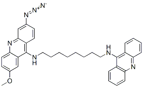 N-(6-azido-2-methoxy-9-acridinyl)-N-(9-acridinyl)octane-1,8-diamine