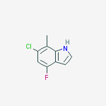 6-CHLORO-4-FLUORO-7-METHYL INDOLE