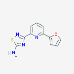 3-[6-(2-Furanyl)-2-Pyridinyl]-1,2,4-Thiadiazol-5-Amine