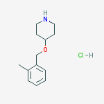 4-[(2-METHYLBENZYL)OXY]PIPERIDINE HYDROCHLORIDE
