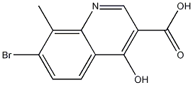 7-Bromo-4-hydroxy-8-methylquinoline-3-carboxylic acid