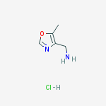 (5-methyl-1,3-oxazol-4-yl)methanamine;hydrochloride