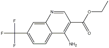 4-Amino-7-(trifluoromethyl)quinoline-3-carboxylic acid ethyl ester