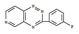 3-(3-Fluoro-phenyl)-pyrido(3,4-e)(1,2,4)triazine