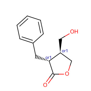 2(3H)-Furanone, dihydro-4-(hydroxymethyl)-3-(phenylmethyl)-, trans-