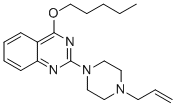 2-(4-allyl-1-piperazinyl)-4-pentyloxyquinazoline