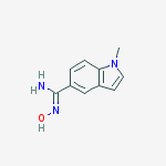 N-hydroxy-1-methyl-1H-indole-5-carboxamidine