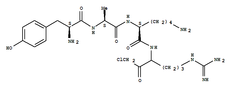 tyrosyl-alanyl-lysyl-arginine chloromethyl ketone