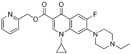 3-Quinolinecarboxylic acid, 1-cyclopropyl-7-(4-ethyl-1-piperazinyl)-6-fluoro-1,4-dihydro-4-oxo-, 2-pyridinylMethyl ester