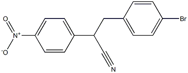 3-(4-broMophenyl)-2-(4-nitrophenyl)propanenitrile