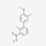 3-(4-methoxy-3-methylphenyl)-2-methylbenzoic Acid