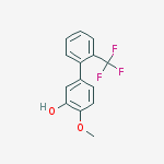 2-methoxy-5-[2-(trifluoromethyl)phenyl]phenol