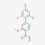 2-methoxy-4-(2,4,6-trifluorophenyl)benzoic Acid