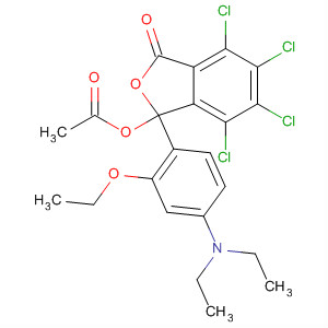 1(3H)-Isobenzofuranone,3-(acetyloxy)-4,5,6,7-tetrachloro-3-[4-(diethylamino)-2-ethoxyphenyl]-