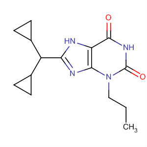 1H-Purine-2,6-dione, 8-(dicyclopropylmethyl)-3,7-dihydro-3-propyl-
