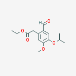 ethyl 2-(2-formyl-4-isopropoxy-5-methoxyphenyl)acetate