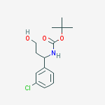 3-(Boc-aMino)-3-(3-chlorophenyl)-1-propanol