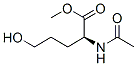 Norvaline,  N-acetyl-5-hydroxy-,  methyl  ester