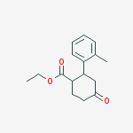 ethyl 4-oxo-2-o-tolylcyclohexanecarboxylate