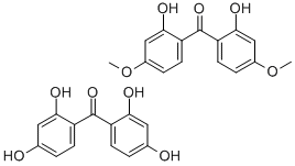 2,24,4-TETRAHYDROXYBENZOPHENONE AND 2,2-DIHYDROXY-4,4-DIMETHOXYBENZOPHENONE
